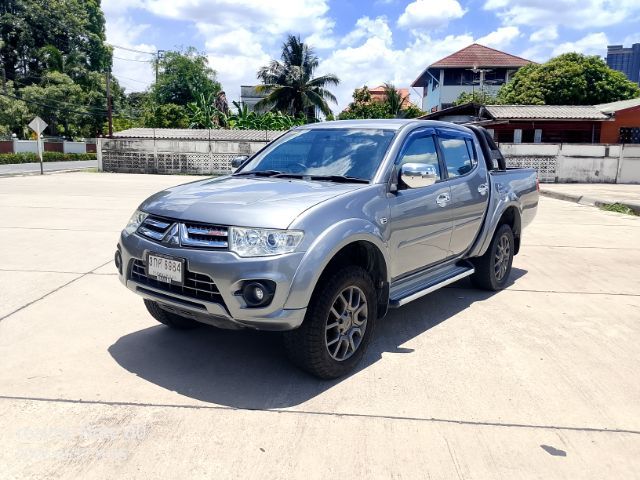 Mitsubishi Triton 2014 2.5 GLS Plus Pickup ดีเซล เกียร์อัตโนมัติ เทา รูปที่ 4