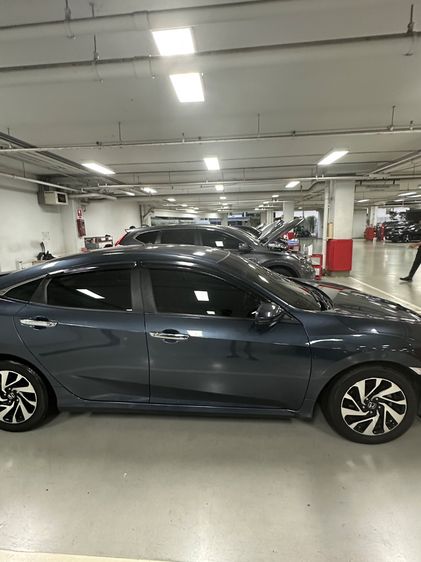 Honda Civic 2018 1.8 EL i-VTEC Sedan เบนซิน ไม่ติดแก๊ส เกียร์อัตโนมัติ น้ำเงิน รูปที่ 2