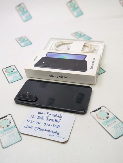 อื่นๆ ขาย เทิร์น Samsung Galaxy A36 5G 128 Gb ศูนย์ไทย อุปกรณ์ครบยกกล่อง ประกันยาว เพียง 4,990 บาท ครับ  