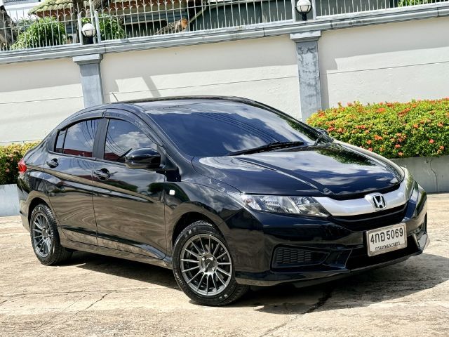รถ Honda City 1.5 S CNG สี ดำ