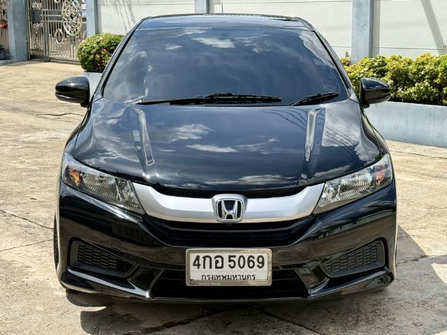 Honda City 2016 1.5 S CNG Sedan เบนซิน NGV เกียร์อัตโนมัติ ดำ รูปที่ 3