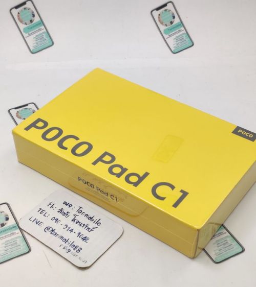 ยี่ห้ออื่นๆ 128 GB ขาย เทิร์น Poco Pad C1 Ram 6 Rom 128 ศูนย์ไทย ของใหม่มือ 1 ประกันยาว 15 เดือน เพียง 4,290 บาท ครับ 