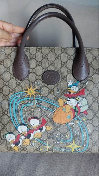 กระเป๋า Gucci Mickey mouse ทรง tote  รูปที่ 6