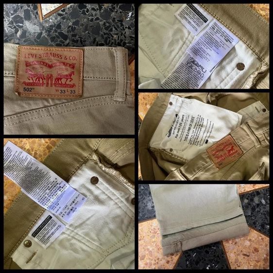 📌LEVI’S 502👖 เอว34-35 รูปที่ 6