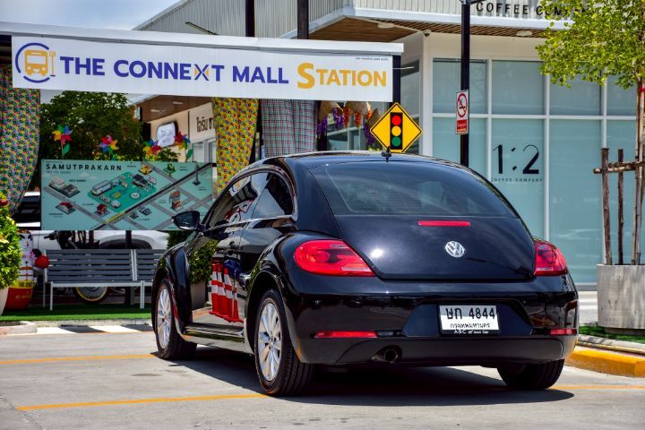 Volkswagen Beetle 2012 1.2 TSi Sedan เบนซิน ไม่ติดแก๊ส เกียร์อัตโนมัติ ดำ รูปที่ 4