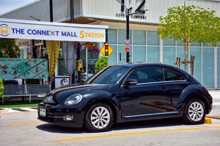Volkswagen Beetle 2012 1.2 TSi Sedan เบนซิน ไม่ติดแก๊ส เกียร์อัตโนมัติ ดำ รูปที่ 2