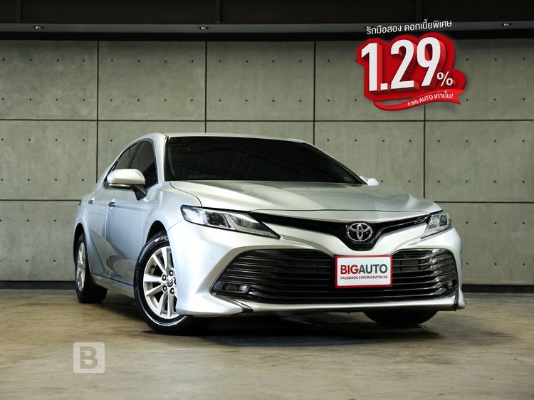 Toyota Camry 2019 2.0 G Sedan เบนซิน ไม่ติดแก๊ส เกียร์อัตโนมัติ บรอนซ์เงิน