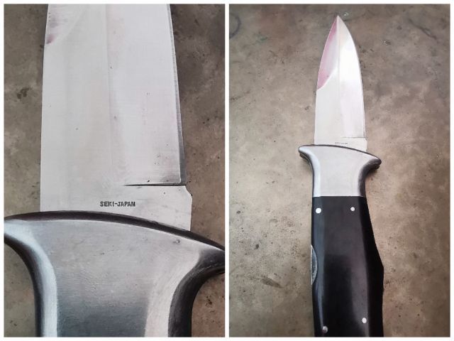 มีดพับ Al Mar De Oppresso Liber Special Forces Green Beret Folding Bowie รุ่นเก่า ผลิตที่เมือง Seki ประเทศญี่ปุ่น
 รูปที่ 4