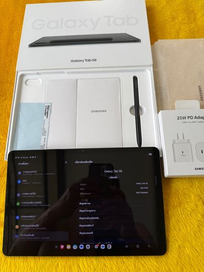 Samsung Tab S8-8-128GB ใหม่มาก รูปที่ 2
