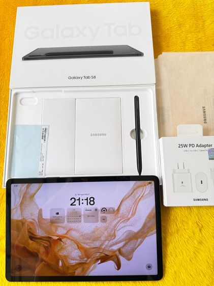 Samsung Tab S8-8-128GB ใหม่มาก