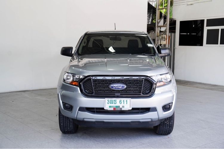 Ford Ranger 2021 2.2 XL Pickup ดีเซล ไม่ติดแก๊ส เกียร์ธรรมดา เทา