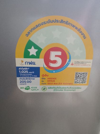 ขายตู้เย็นซื้อมาได้1เดือน จะขายเพราะจะย้ายบ้าน ขนไปไม่หมด  รูปที่ 4