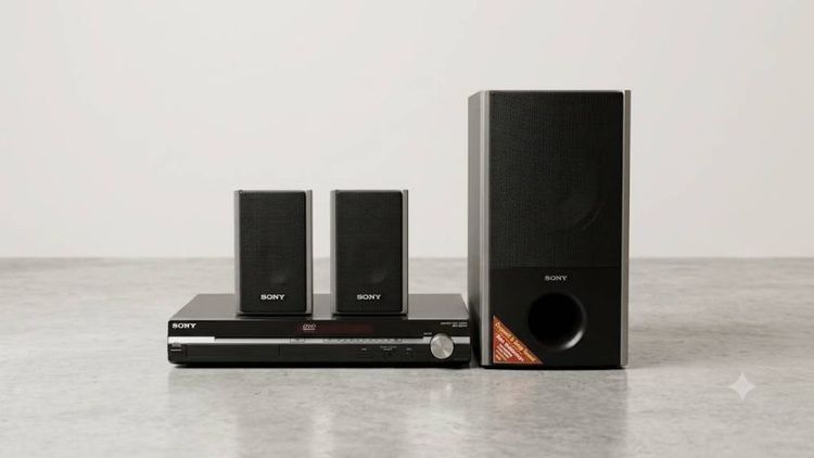 ลำโพงแยกชิ้น และซับวูฟเฟอร์ ชุดโฮมเธียเตอร์ Sony 