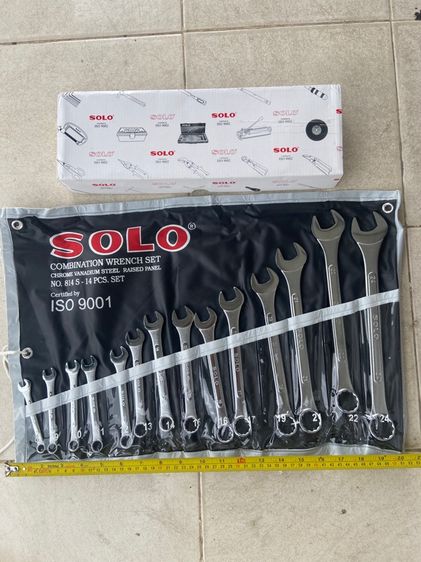 ประแจsoloแท้ เกรดa ของใหม่ 14ตัว480
