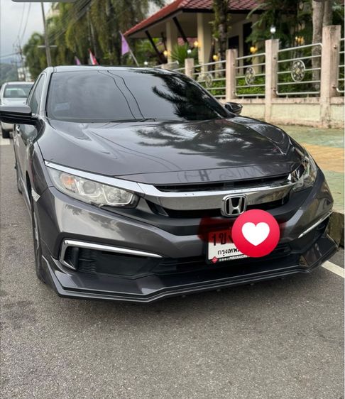 Honda Civic 2019 1.5 EL Sedan เบนซิน ไม่ติดแก๊ส เกียร์อัตโนมัติ เทา รูปที่ 2