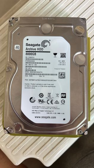 ที่เก็บข้อมูลและเมมโมรี่การ์ด Seagate Archive HDD 8TB