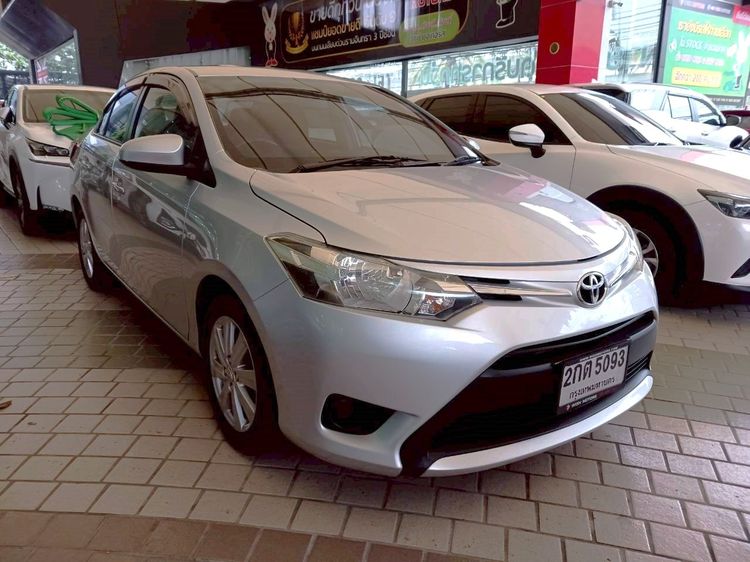 Toyota Vios 2013 1.5 E Sedan เบนซิน ไม่ติดแก๊ส เกียร์อัตโนมัติ เทา รูปที่ 3