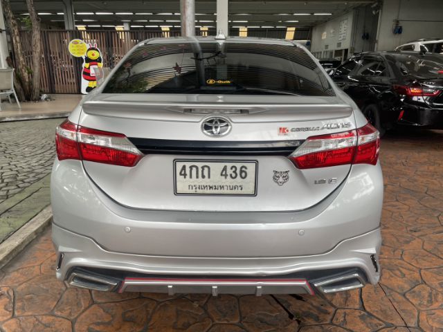 Toyota Altis 2015 1.8 E Sedan เบนซิน ไม่ติดแก๊ส เกียร์อัตโนมัติ บรอนซ์เงิน รูปที่ 4