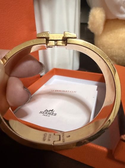 Bracelet Hermès Clic H รูปที่ 4