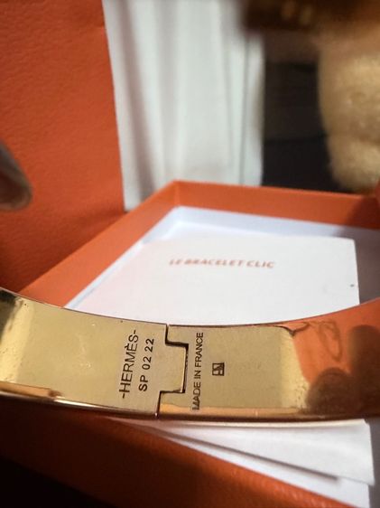 Bracelet Hermès Clic H รูปที่ 3
