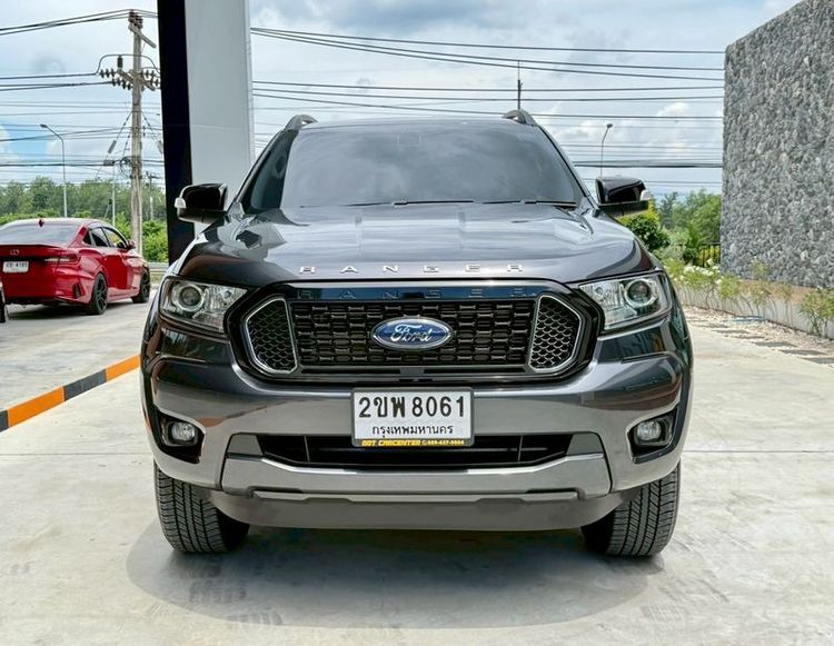 Ford Ranger 2022 2.2 Hi-Rider XLT Pickup ดีเซล ไม่ติดแก๊ส เกียร์อัตโนมัติ เทา รูปที่ 2