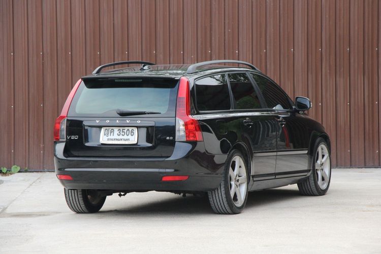 Volvo V50 2011 2.0 Sedan เบนซิน ไม่ติดแก๊ส เกียร์อัตโนมัติ ดำ รูปที่ 4