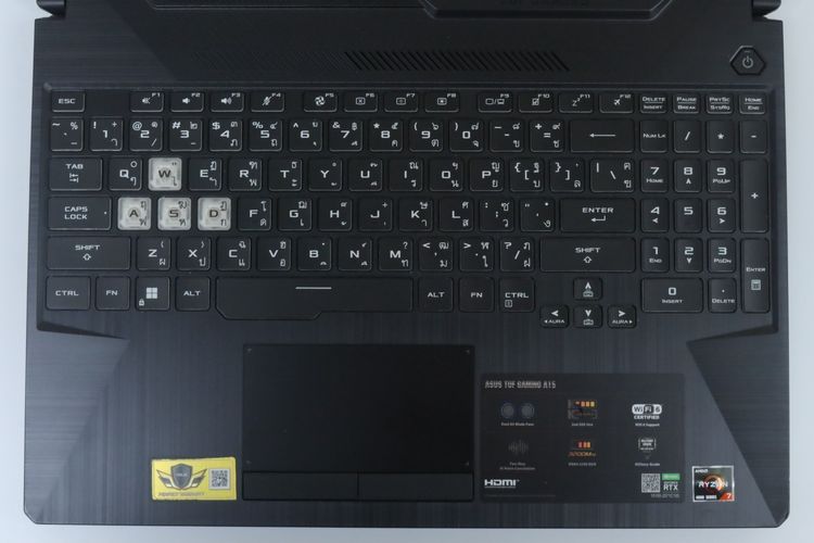 ASUS TUF GAMING A15 Ryzen 7 4800H RTX3050 RAM8.512GB รูปที่ 5