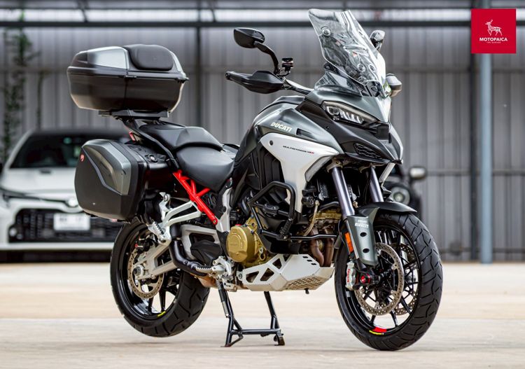 Ducati Multistrada V4S ปี2022 วิ่ง19,000Km. แต่งศูนย์ฯสองแสนกว่า