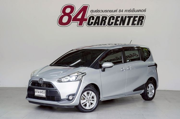 Toyota Sienta 2017 1.5 G Utility-car เบนซิน ไม่ติดแก๊ส เกียร์อัตโนมัติ เทา รูปที่ 2