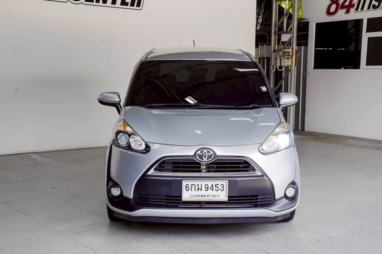 Toyota Sienta 2017 1.5 G Utility-car เบนซิน ไม่ติดแก๊ส เกียร์อัตโนมัติ เทา รูปที่ 3