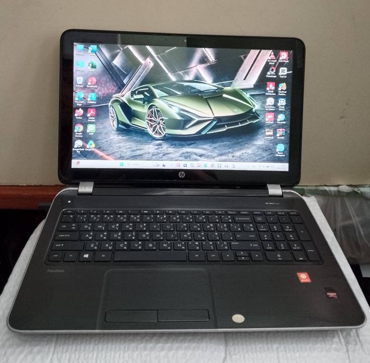 HP Pavilion 15-N208AX A10-5745M Ram 8GB SSD 120GB + HDD 1TB หน้าจอ 15.6 นิ้ว (ทัชสกรีน) ราคา 2,790.-บาท จัดส่งฟรี ทั่วประเทศ  รูปที่ 2