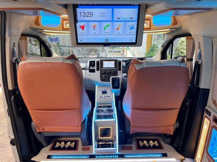 Toyota Commuter 2020 2.8 Van ดีเซล ไม่ติดแก๊ส เกียร์ธรรมดา เทา รูปที่ 4