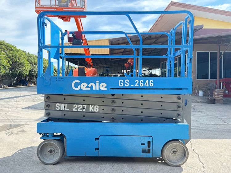 รถกระเช้ากรรไกรไฟฟ้า GENIE รุ่น GS2646  ความสูง 7.9 เมตร  เก่านอกนำเข้า  รูปที่ 7
