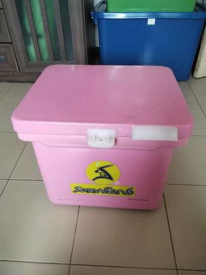 ถังน้ำแข็งตราดอกบัวขนาด25ลิตร