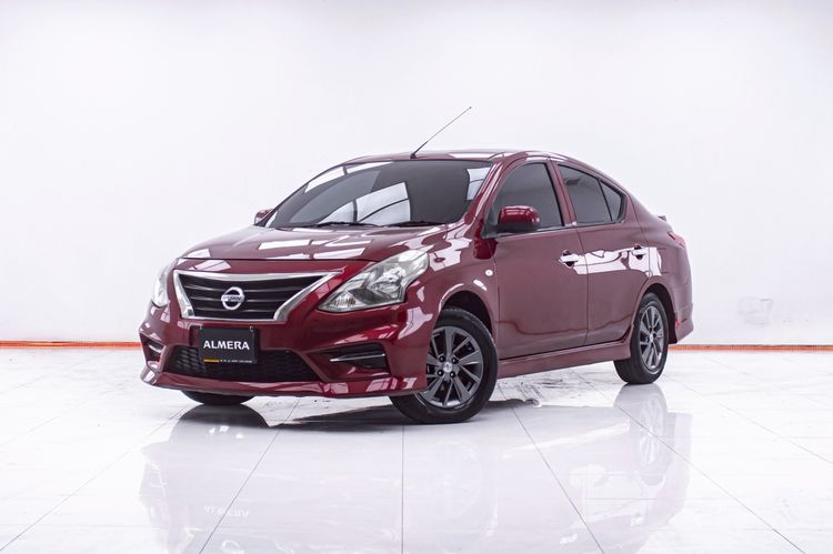 รถ Nissan Almera 1.2 E Sportech สี แดง