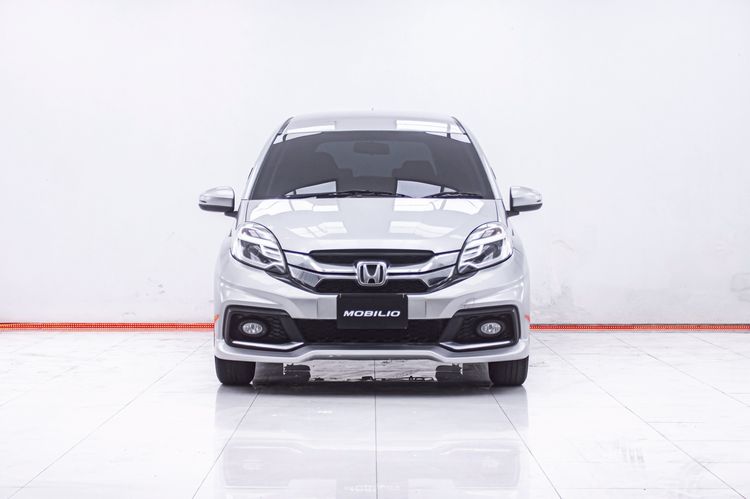 Honda Mobilio 2015 1.5 RS Utility-car เบนซิน ไม่ติดแก๊ส เกียร์อัตโนมัติ เทา รูปที่ 4