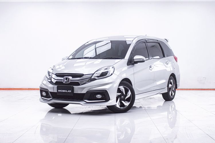 Honda Mobilio 2015 1.5 RS Utility-car เบนซิน ไม่ติดแก๊ส เกียร์อัตโนมัติ เทา