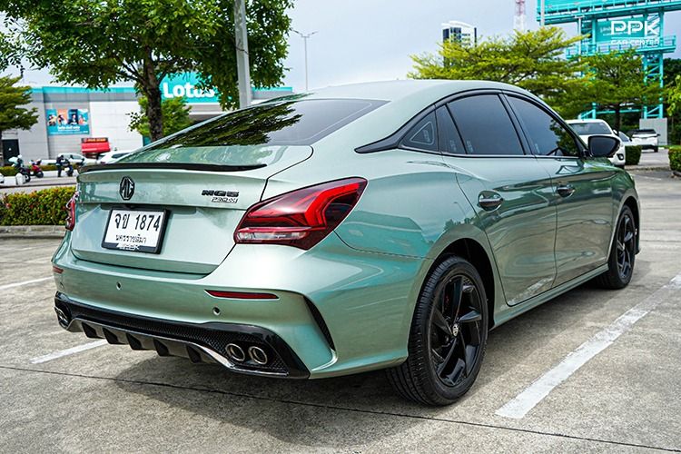 MG MG5 2025 1.5 X Sedan เบนซิน ไม่ติดแก๊ส เกียร์อัตโนมัติ เขียว รูปที่ 4