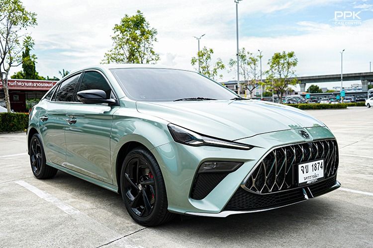 MG MG5 2025 1.5 X Sedan เบนซิน ไม่ติดแก๊ส เกียร์อัตโนมัติ เขียว รูปที่ 3