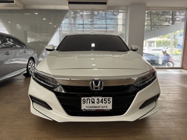 Honda Accord 2019 1.5 Turbo EL Sedan เบนซิน ไม่ติดแก๊ส เกียร์อัตโนมัติ ขาว รูปที่ 2