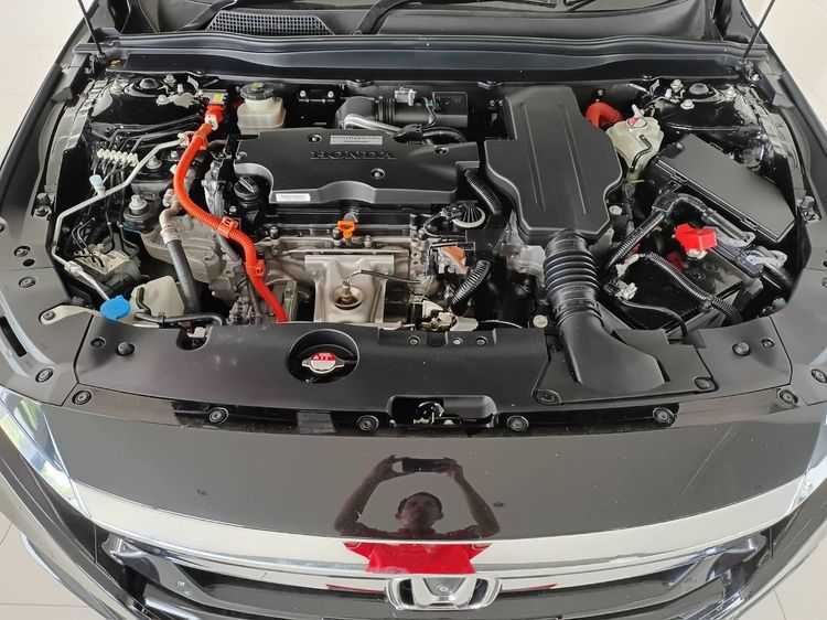Honda Accord 2019 2.0 Hybrid Tech Sedan เบนซิน ไม่ติดแก๊ส เกียร์อัตโนมัติ ดำ รูปที่ 4