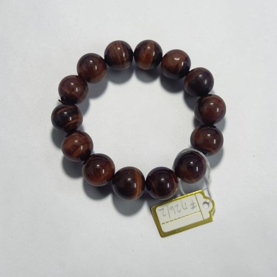 สร้อยข้อมือหินแท้ Red Tiger's Eye รูปที่ 2