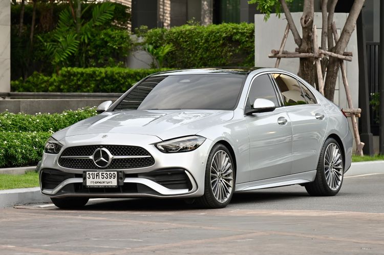 รถ Mercedes-Benz C-Class C220 สี บรอนซ์เงิน