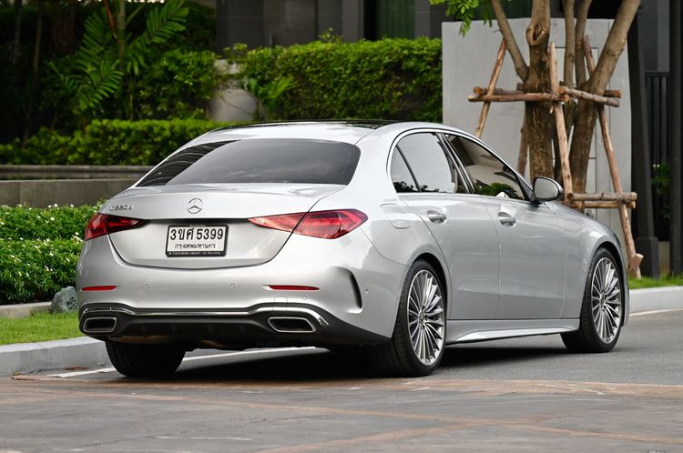 Mercedes-Benz C-Class 2023 C220 Sedan ดีเซล ไม่ติดแก๊ส เกียร์อัตโนมัติ บรอนซ์เงิน รูปที่ 4