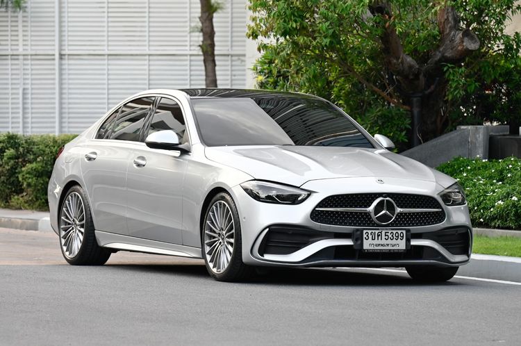 Mercedes-Benz C-Class 2023 C220 Sedan ดีเซล ไม่ติดแก๊ส เกียร์อัตโนมัติ บรอนซ์เงิน รูปที่ 2