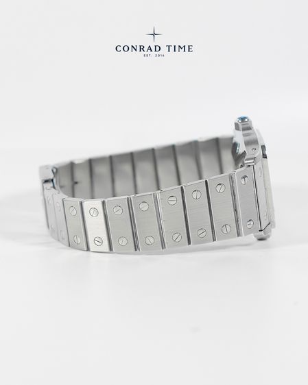 Cartier Santos 2960 Silver Dial Stainless steel 1996 29 mm. Fullset 99 รูปที่ 7