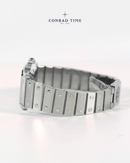 Cartier Santos 2960 Silver Dial Stainless steel 1996 29 mm. Fullset 99 รูปที่ 10