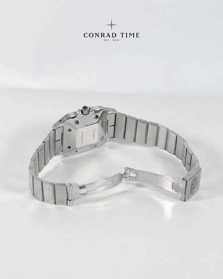 Cartier Santos 2960 Silver Dial Stainless steel 1996 29 mm. Fullset 99 รูปที่ 12