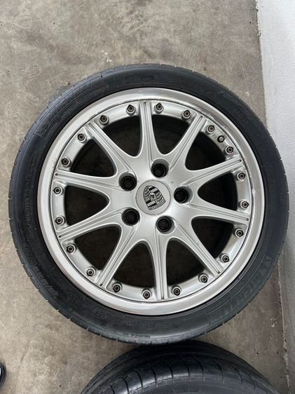 แม็กนีเซียมอัลลอย 18" อื่นๆ ขายล้อแท้ Porsche OEM BBS Germany 18” พร้อมยาง Michelin Pilot Sport 4