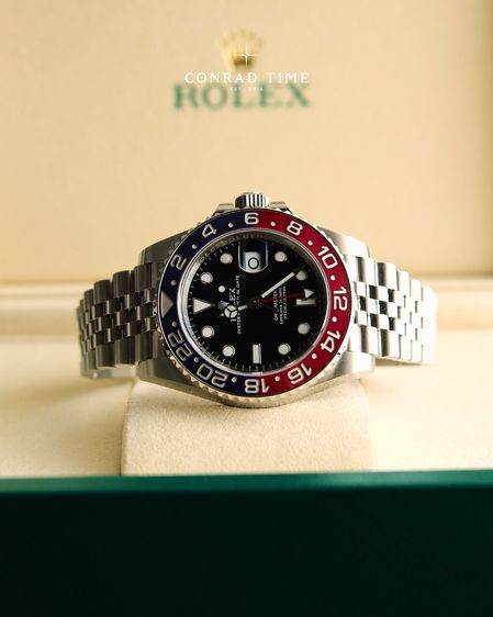 New Rolex GMT Master II 126710BLRO 'Pepsi  Black Dial Jubilee 2026 40mm. 